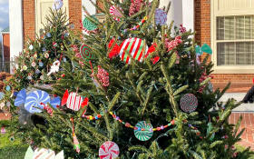 First Bank decorated tree